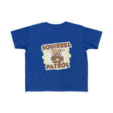 Load image into Gallery viewer, Cute Yellow Labrador Retriever Puppy Dog Squirrel Patrol - Kid's Fine Jersey Tee