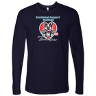 Emotional Support Human - Boston Terrier - Next Level Mens Long Sleeve