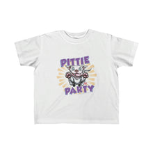 Load image into Gallery viewer, Kid's Fine Jersey Pittie Party Happy Pitbull Puppy Tee