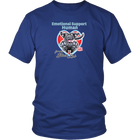 Emotional Support Human - Black Labrador Retriever - District Unisex Shirt