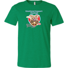 Emotional Support Human - Yellow Labrador Retriever - Canvas brand Mens Shirt