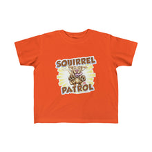 Load image into Gallery viewer, Cute Yellow Labrador Retriever Puppy Dog Squirrel Patrol - Kid's Fine Jersey Tee