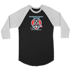 Emotional Support Human - Boston Terrier - Canvas Unisex 3/4 Raglan