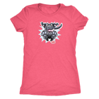 Happy Excited Jumping Black Labrador Retriever Dog - Womens  Triblend T-shirt for Dog Lovers