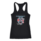 Emotional Support Human - Black Labrador Retriever - Racerback Tank for Dog Lovers