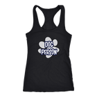 Dog Person - Next Level Racerback Tank for Dog Lovers