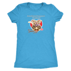 Next Level Womens Shirt featuring the Yellow Labrador Retriever dog design in the Emotional Support Human collection.