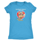 Emotional Support Human - Golden Retriever - Next Level Womens Triblend