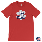 Dog Person - Canvas Mens T-Shirt