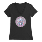 Blue Nose PitBull Mom - Bella Womens V-Neck