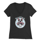 Boston Terrier - Bella Womens V-Neck for the Boston Terrier Dog Lover
