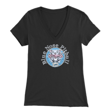 Load image into Gallery viewer, Blue Nose Pitbull - Dog Lover's V-Neck Shirt for Women