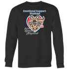 Emotional Support Human - German Shepherd - Sweatshirt Big Print