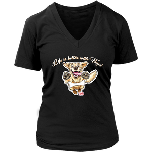 Golden Retriever - Customized design - Life is Better with Floyd (Your Dog's Name)