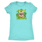Kiss me I'm furrish - Frenchie - Next Level Womens Triblend