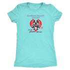 Emotional Support Human - Boston Terrier  Womens Triblend for Bostie Dog Lovers