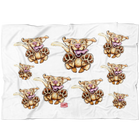 Yellow Labrador Retriever Cozy Fleece Blanket