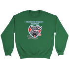 Emotional Support Human - Black Labrador Retriever - Crewneck Sweatshirt for Dog Lovers