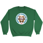 Rescue is my favorite breed, green sweatshirt - Red nose pit bull collection