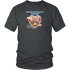 Emotional Support Human - Yellow Labrador Retriever - District Unisex Shirt