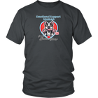 Emotional Support Human - Boston Terrier - District Unisex Shirt