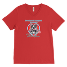 Emotional Support Human - Boston Terrier - Canvas brand Mens V-Neck
