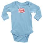 OMG Logo - Long Sleeve Baby Bodysuit