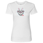 White French Bulldog - Frenchie - Next Level Womens Shirt