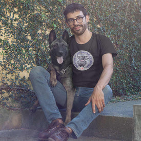 Rescue is My Favorite Breed - Black Labrador Mens Triblend