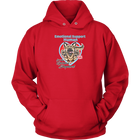 Emotional Support Human - German Shepherd - Unisex Hoodie