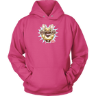 pink Unisex Hoodie featuring the OMG Fawn French Bulldog - Frenchie