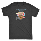 Emotional Support Human - Yellow Labrador Retriever - Next Level Mens Triblend