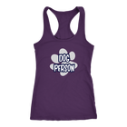 Dog Person - Next Level Racerback Tank for Dog Lovers
