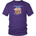 Emotional Support Human - Yellow Labrador Retriever - District Unisex Shirt