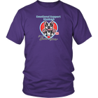 Emotional Support Human - Boston Terrier - District Unisex Shirt