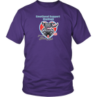 Emotional Support Human - Black Labrador Retriever - District Unisex Shirt