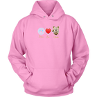 Peace Love Yorkie - Unisex Hoodie for the Yorkshire Terrier Dog Lover