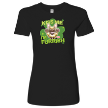 Load image into Gallery viewer, Kiss me I'm furrish - Frenchie - Next Level Womens Shirt