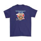 Emotional Support Human - Yellow Labrador Retriever - Gildan Mens T-Shirt