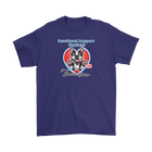 Emotional Support Human - Boston Terrier - Gildan Mens T-Shirt