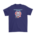 Emotional Support Human - Blue Nose Pitbull - Gildan Mens T-Shirt
