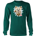 Yorkshire Terrier (Yorkie) -Green Long Sleeve Shirt