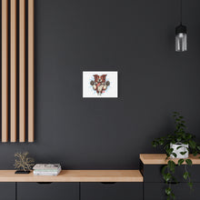 Load image into Gallery viewer, Happy Border Collie Illustration Canvas | Matte Stretched 1.25"