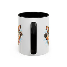 Load image into Gallery viewer, Corgi Coffee Mug - Cute Happy Corgi Accent Mug (11oz)