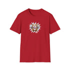 OMG Red Nose Pitbull Unisex Softstyle Shirt - A Happy and Excited Pit Bull on a High Quality Shirt for Dog Lovers