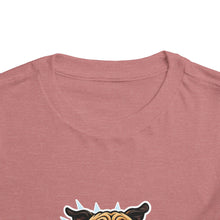Load image into Gallery viewer, Toddler Tee — Playful Jumping Pug Graphic Shirt for Kids