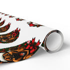 Festive German Shepherd Puppy Wrapping Papers for Special Occasions, Holiday Gift Wrap, GSD Lover Gift Wrap, Christmas Wrapping Paper