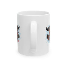 Load image into Gallery viewer, Playful Dachshund Ceramic Mug - Perfect Gift for Dog Lovers, Coffee Mug, Pet Owner Gift, Animal Lover Mug, Funny Dog Mug
