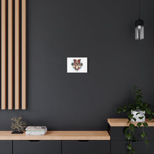 Load image into Gallery viewer, Happy Border Collie Illustration Canvas | Matte Stretched 1.25"