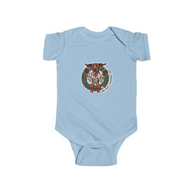German Shorthaired Pointer First Christmas Infant Bodysuit